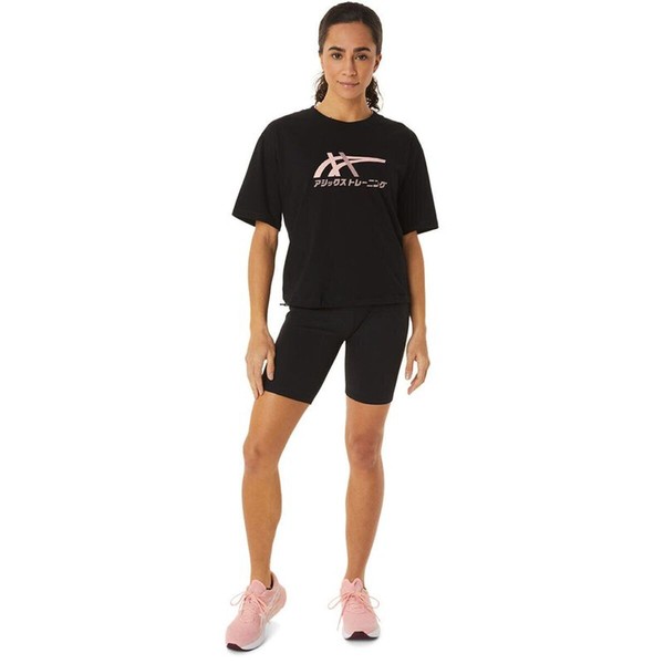 Moteriški marškinėliai su trumpomis rankovėmis Asics 2032C509-001 (L)