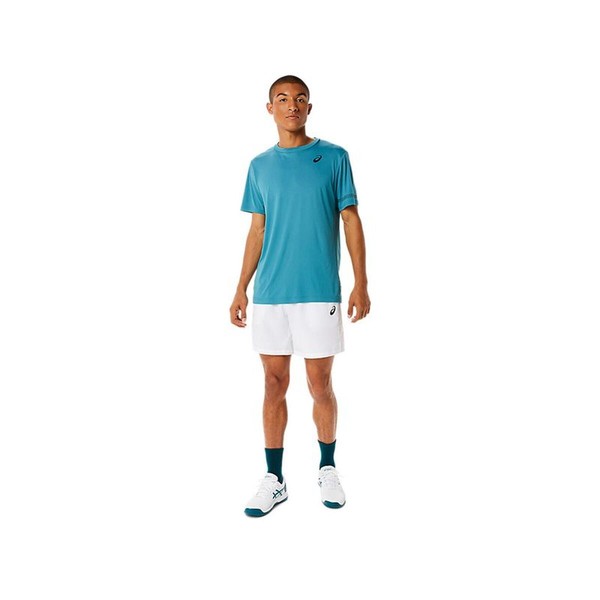 Men’s Short Sleeve T-Shirt Asics 2041A136-302 Sky blue (S)