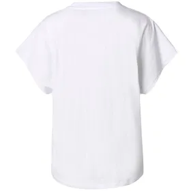 Sieviešu Krekls ar Īsām Piedurknēm Kappa 34151UW-001 Balts (XS)
