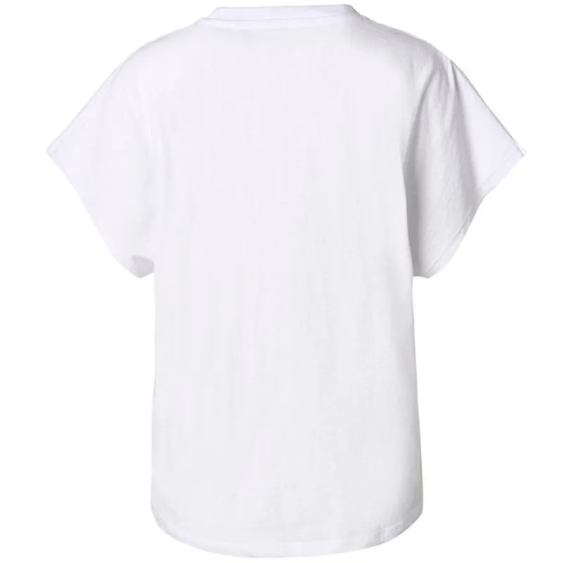 Sieviešu Krekls ar Īsām Piedurknēm Kappa 34151UW-001 Balts (XS)