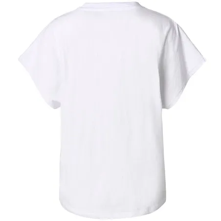Sieviešu Krekls ar Īsām Piedurknēm Kappa 34151UW-001 Balts (XS)
