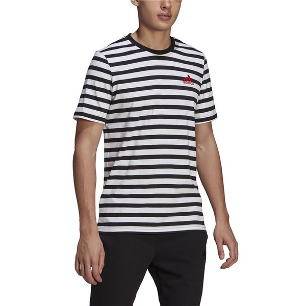 Men’s Short Sleeve T-Shirt Adidas GK9137 Black (M)