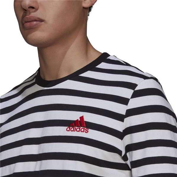 Men’s Short Sleeve T-Shirt Adidas GK9137 Black (M)