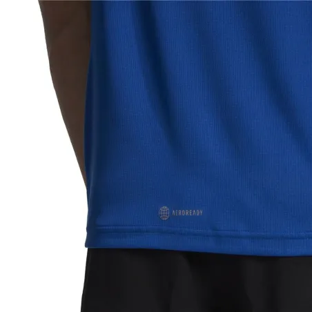 Men’s Short Sleeve T-Shirt Adidas HL3968 Blue (S)
