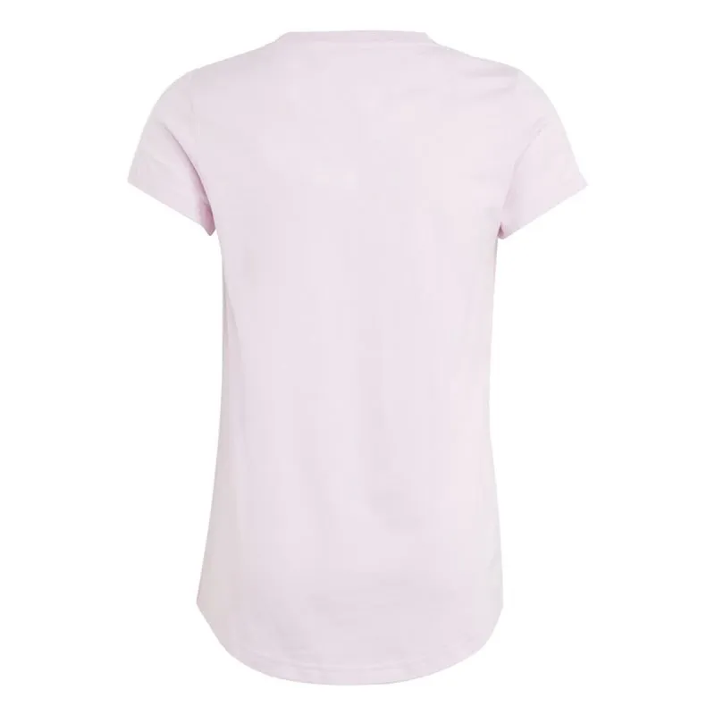 Child's Short Sleeve T-Shirt Adidas IB9147 Pink