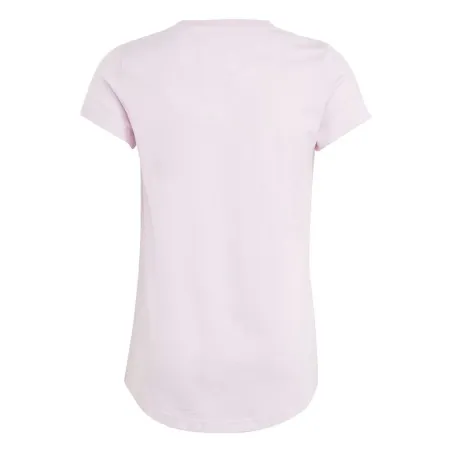 Child's Short Sleeve T-Shirt Adidas IB9147 Pink