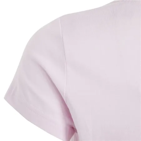 Child's Short Sleeve T-Shirt Adidas IB9147 Pink