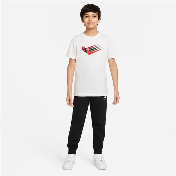Child's Short Sleeve T-Shirt Nike DO1824-100 White (7-8 Years)