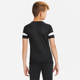 Laste Lühikeste varrukatega T-särk Nike CW6103-010 Must (7-8 aastat)