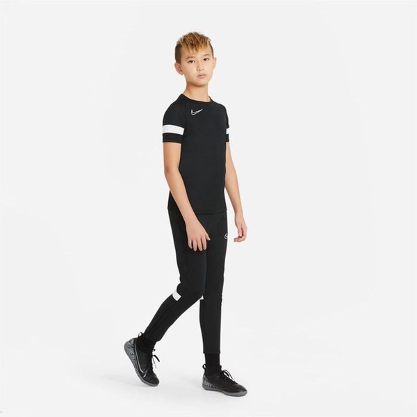 Vaikiška Marškinėliai su trumpomis rankovėmis Nike CW6103-010 Juoda (7-8 metų)