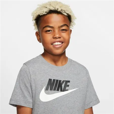 Lasten Lyhythihainen paita Nike AR5252-091 (7-8 vuotta)