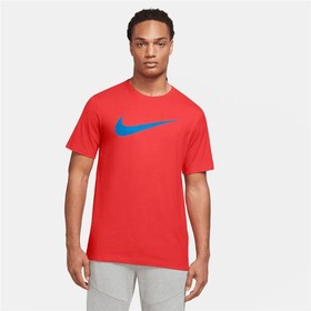 Vyriški marškinėliai su trumpomis rankovėmis Nike DC5094-696 Raudona (S)
