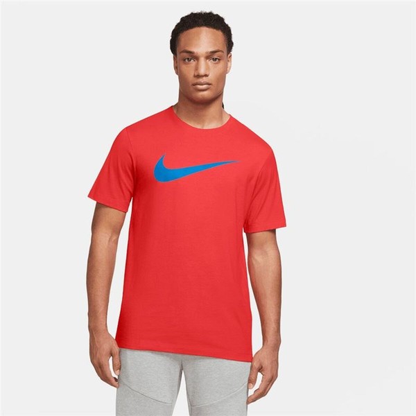 Vyriški marškinėliai su trumpomis rankovėmis Nike DC5094-696 Raudona (S)