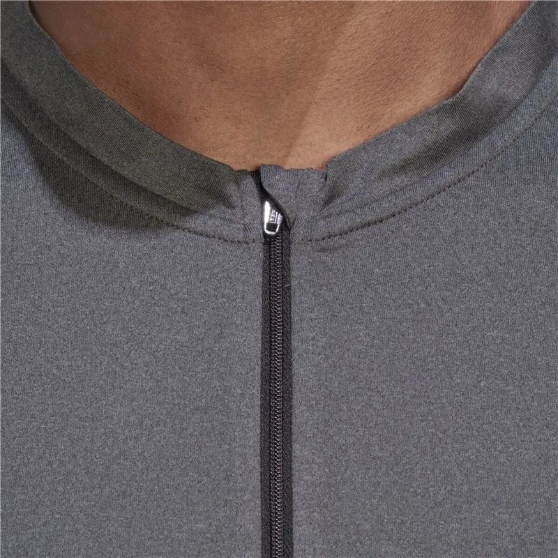 Vīriešu Krekls ar Garām Piedurknēm Adidas HD3538 Tumši pelēks (XL)