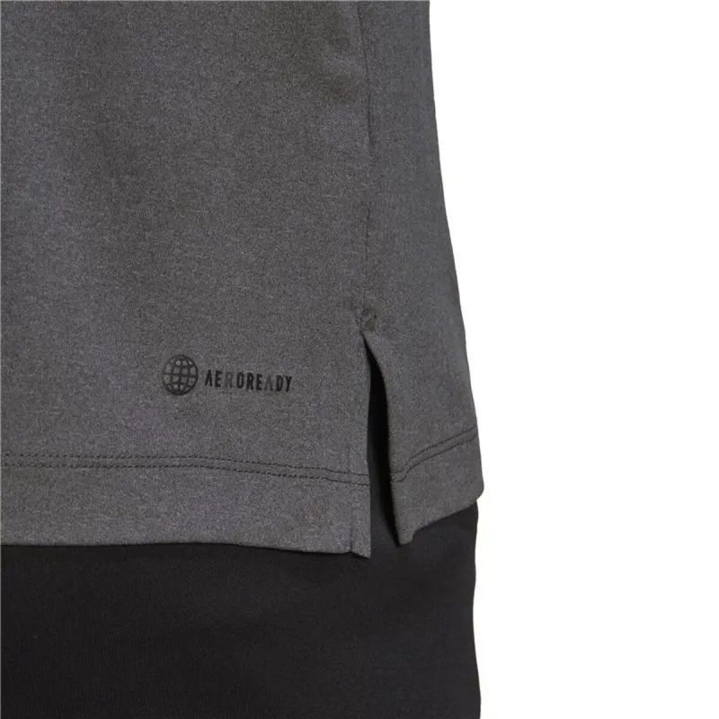 Vīriešu Krekls ar Garām Piedurknēm Adidas HD3538 Tumši pelēks (XL)