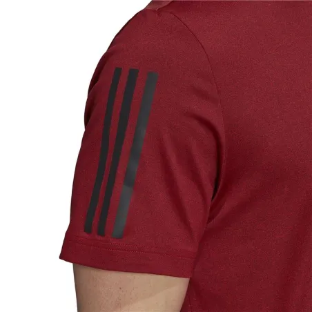 Vyriški marškinėliai su trumpomis rankovėmis Adidas HK9542 Tamsiai raudona
