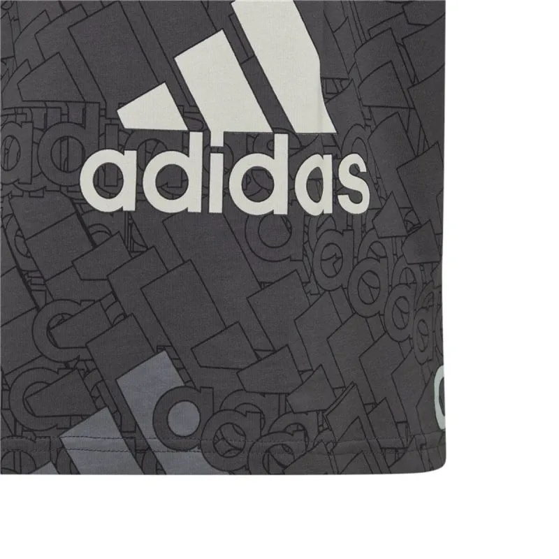 Child's Short Sleeve T-Shirt Adidas HP0819 Black (7-8 Years)