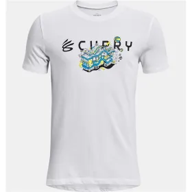 Child's Short Sleeve T-Shirt Under Armour 1374219-100