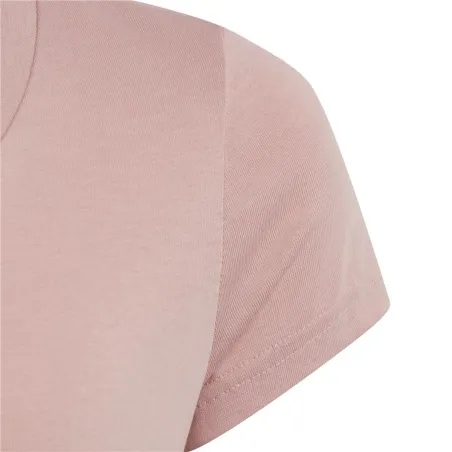 Child's Short Sleeve T-Shirt Adidas HA4029 Pink