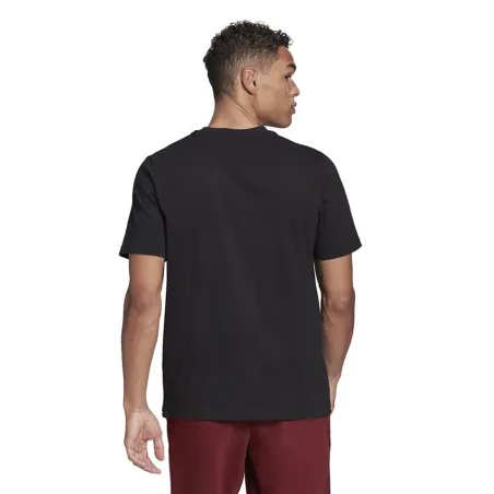Men’s Short Sleeve T-Shirt Adidas HE1817 Black (S)