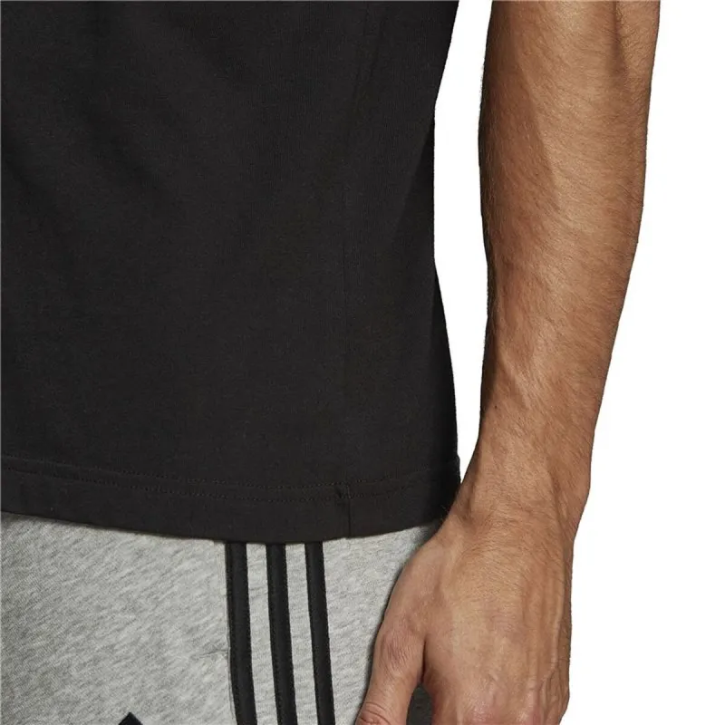 Unisex Krekls ar Īsām Piedurknēm Adidas HE4314 Melns (S)