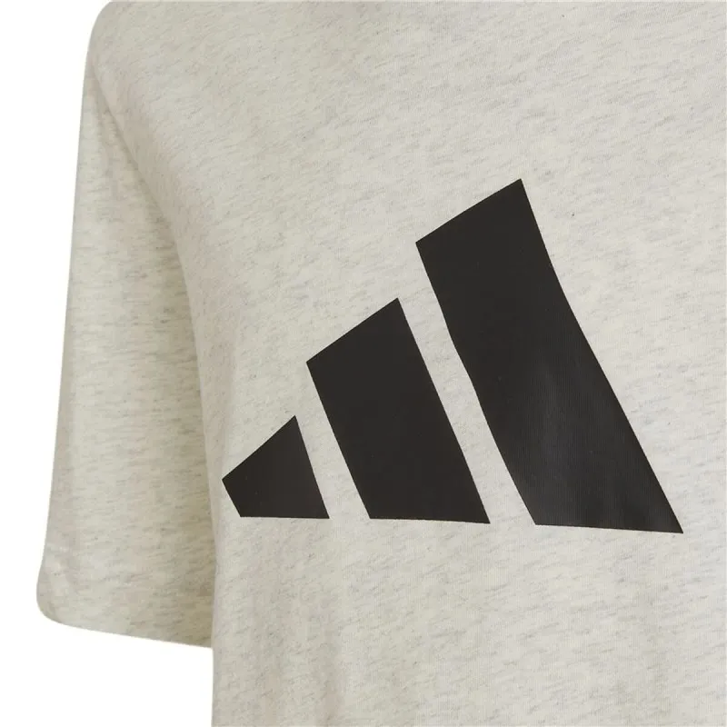 Child's Short Sleeve T-Shirt Adidas HG8857 White (13-14 Years)