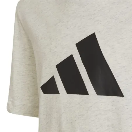Child's Short Sleeve T-Shirt Adidas HG8857 White (13-14 Years)