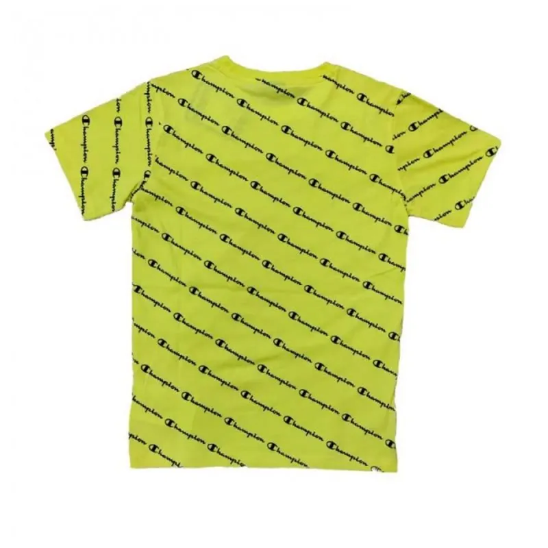Child's Short Sleeve T-Shirt Champion 305655-YL020 Yellow