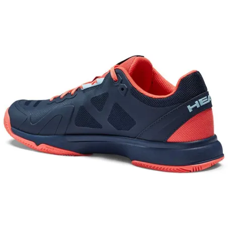 Женские теннисные туфли Head Sprint Team 3.0 2021 Clay Темно-синий