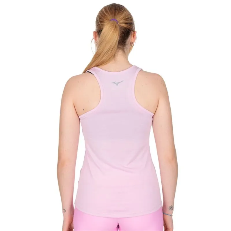 Sieviešu Krekls ar Īsām Piedurknēm Mizuno J2GA2208-65 Lavanda (M)