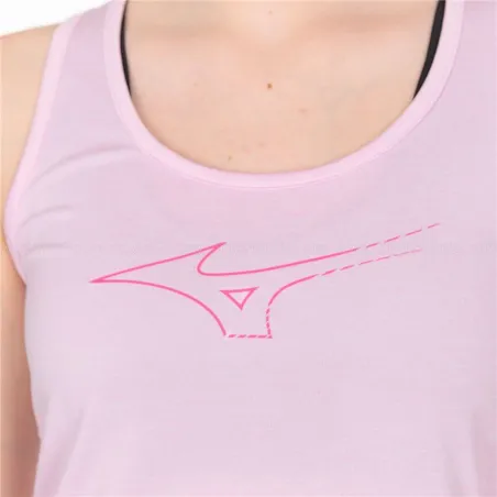 Sieviešu Krekls ar Īsām Piedurknēm Mizuno J2GA2208-65 Lavanda (M)