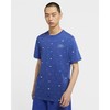 Lühikeste varrukatega T-särk, meeste Nike CW0477-430 Indigosinine (XS)
