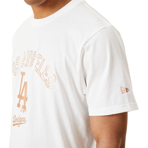 Vīriešu Krekls ar Īsām Piedurknēm New Era 12893142 Balts (XL)
