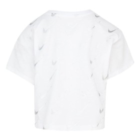 Laste Lühikeste varrukatega T-särk Nike 36I352-001 Valge
