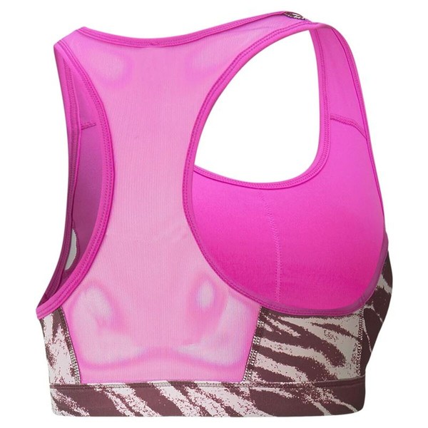 Sports Bra Puma Mid Impact W Pink Fuchsia