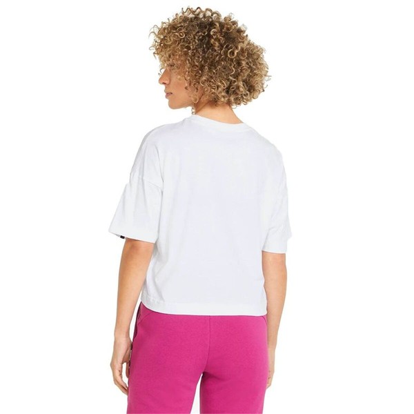Sieviešu Krekls ar Īsām Piedurknēm Puma 847116 02 Balts (XS)