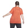 Women’s Short Sleeve T-Shirt Reebok HB2046 Orange (2XL)