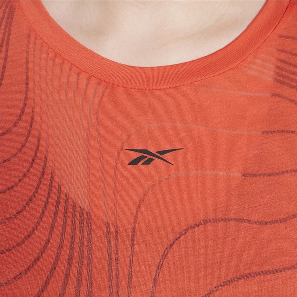 Women’s Short Sleeve T-Shirt Reebok HB2046 Orange (2XL)