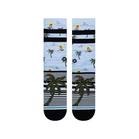 Urheilusukat Stance Aloha Monkey Staple Vaaleansininen