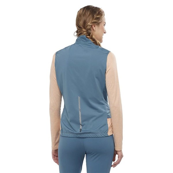 Jooksuvest Salomon Light Shell W Helesinine