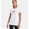 Naisten T-paita Under Armour 1369864-100 Valkoinen (XS)