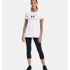 Lühikeste varrukatega T-särk, naiste Under Armour 1369864-100 Valge (XS)