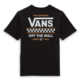 Laste Lühikeste varrukatega T-särk Vans VN0A7Y4GBLK1 Must (14-16 aastat)