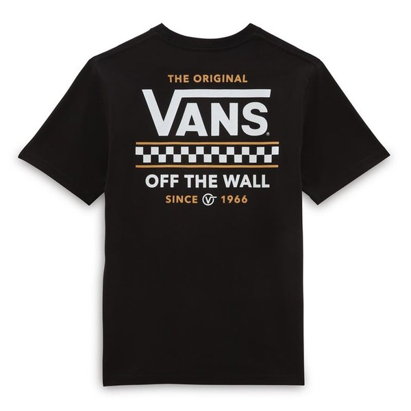 Laste Lühikeste varrukatega T-särk Vans VN0A7Y4GBLK1 Must (14-16 aastat)