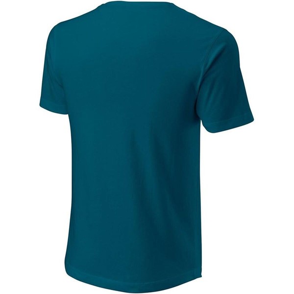 Men’s Short Sleeve T-Shirt Wilson WRA806608 Blue (S)