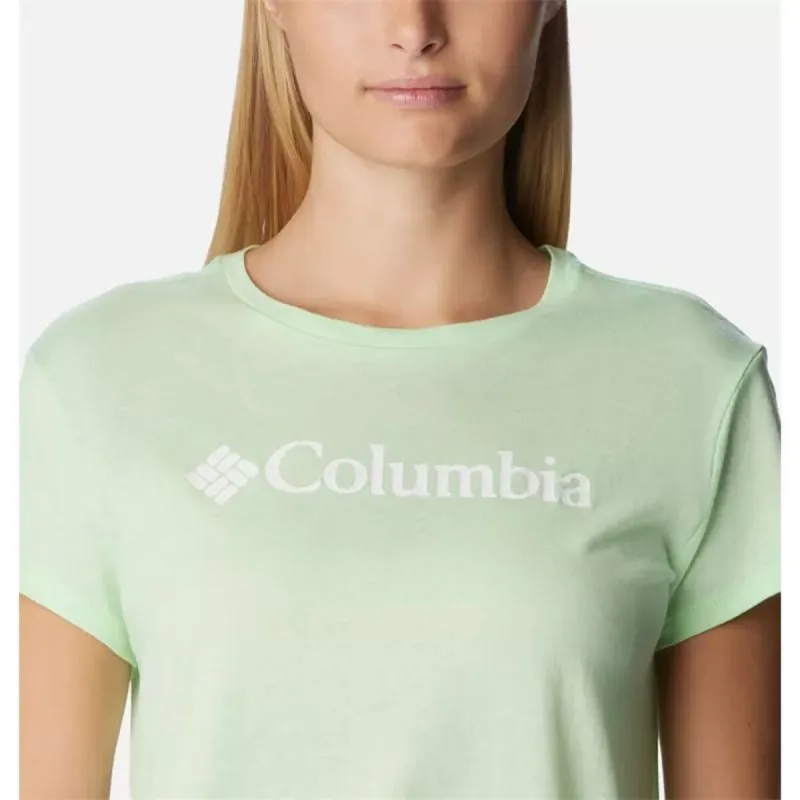Naisten T-paita Columbia 1992134372 Vaaleanvihreä