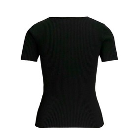 Women’s Short Sleeve T-Shirt Jack & Jones 12252768-C-N10 Black (XS)