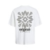Men’s Short Sleeve T-Shirt Jack & Jones 12252953-177627 White (XL)