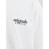 Men’s Short Sleeve T-Shirt Jack & Jones 12252953-177627 White (XL)
