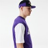 Vīriešu Krekls ar Īsām Piedurknēm New Era 60424423 Violets (XL)